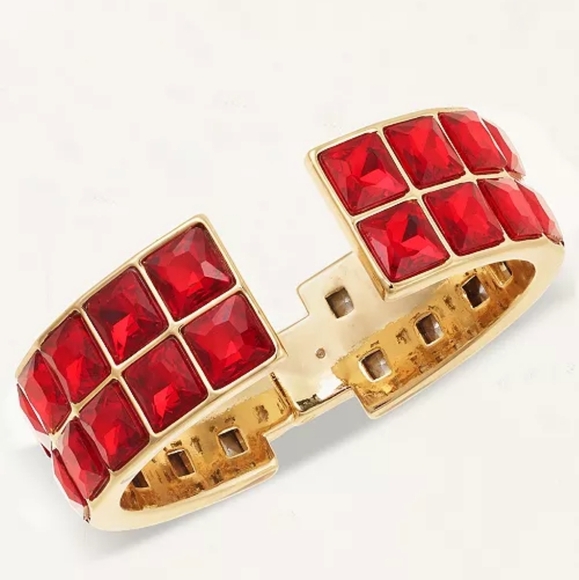 INC International Concepts Red and Gold Bracelet - Picture 1 of 4